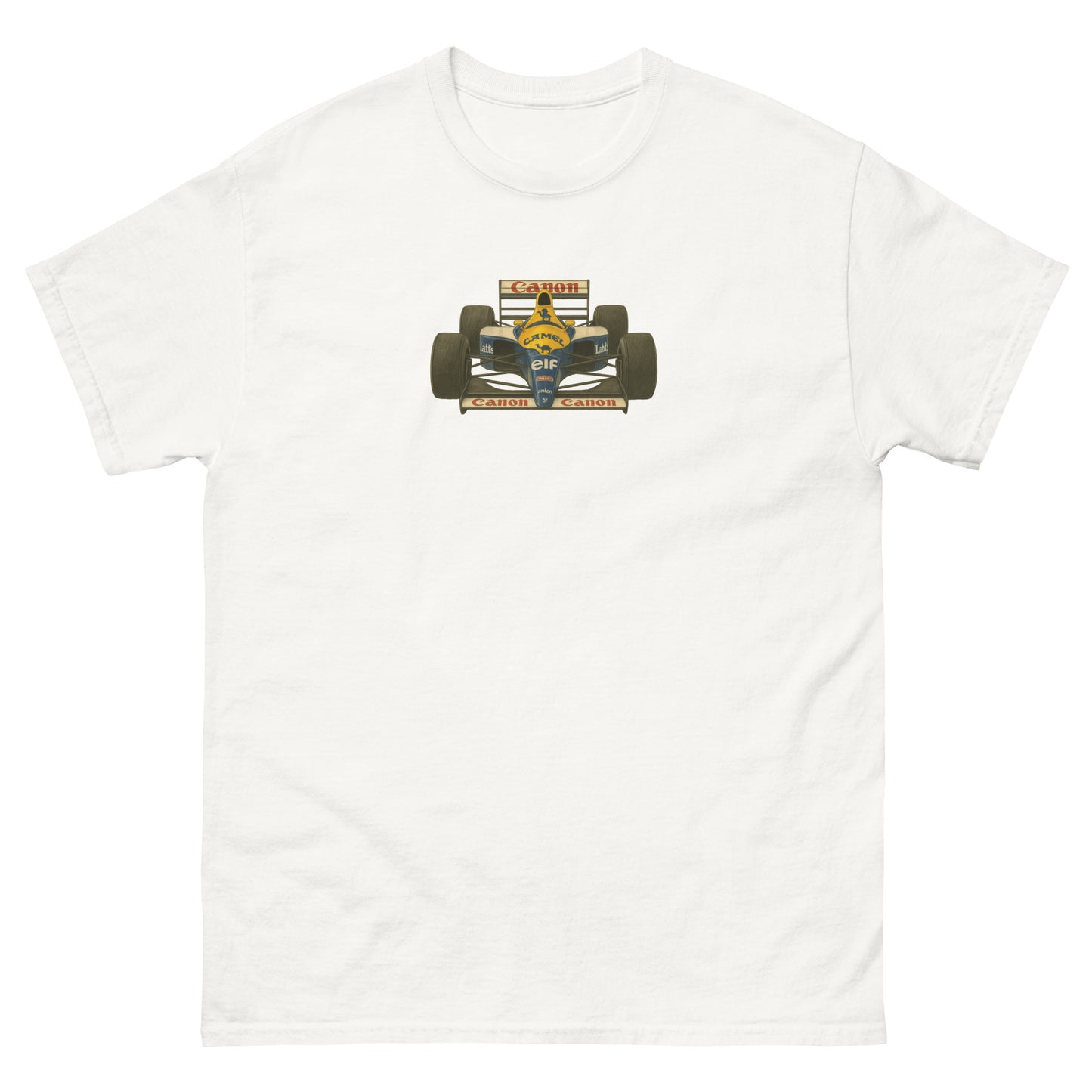 Williams FW14B F1 racing car t-shirt - race car tee, car enthusiast apparel, gifts for him, unisex