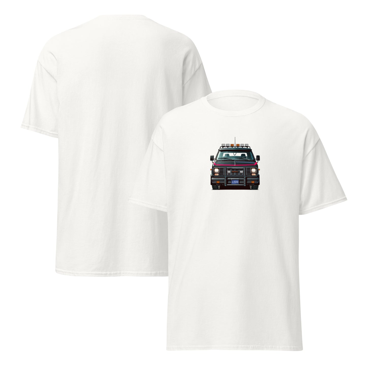 A-team van t-shirt - classic movie car tee, car enthusiast apparel, gifts for him, unisex