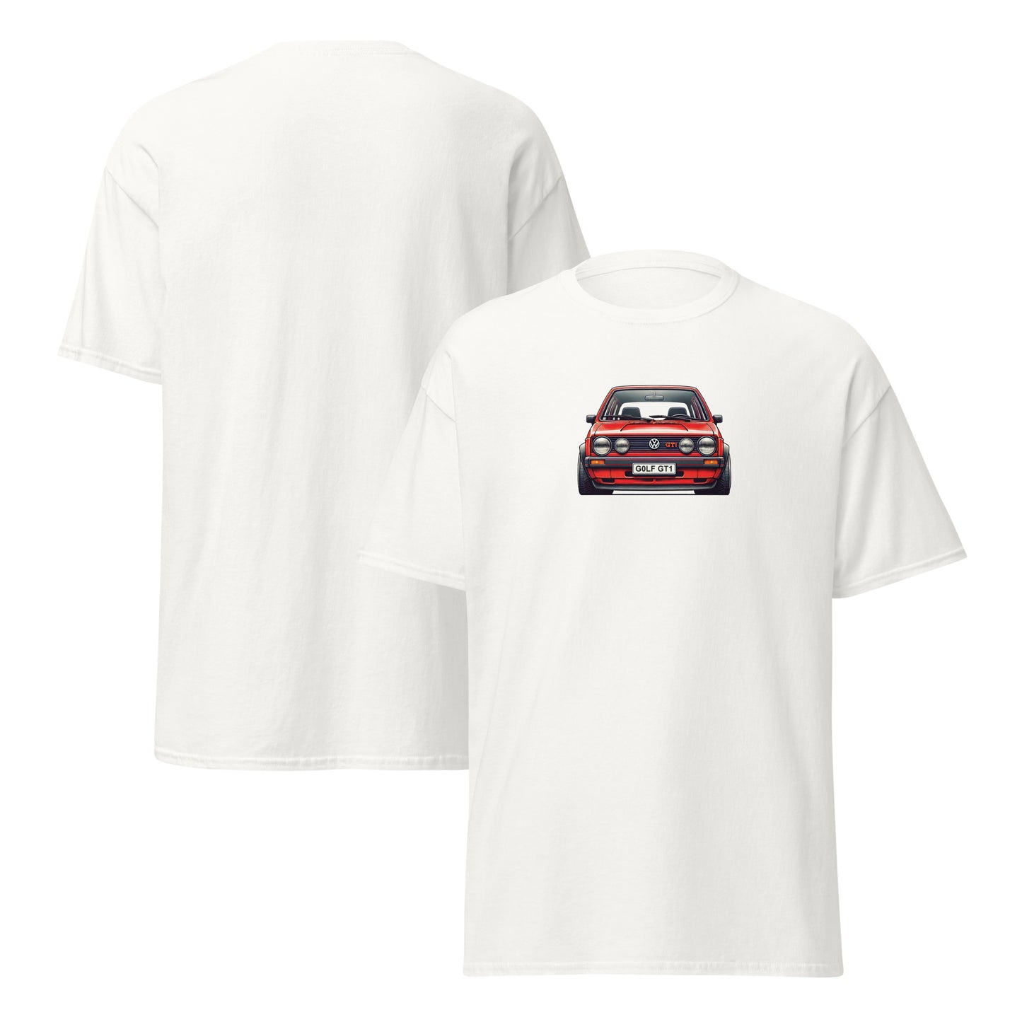 VW Golf GTI t-shirt - classic car tee, car enthusiast apparel, gifts for him, unisex