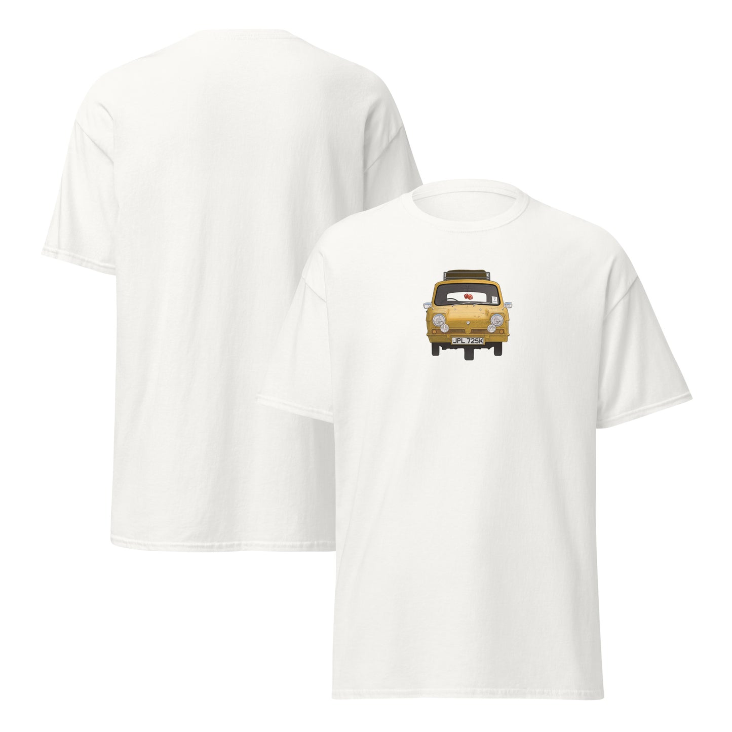 Reliant Regal Supervan III t-shirt - movie car tee, car enthusiast apparel, gifts for him, unisex