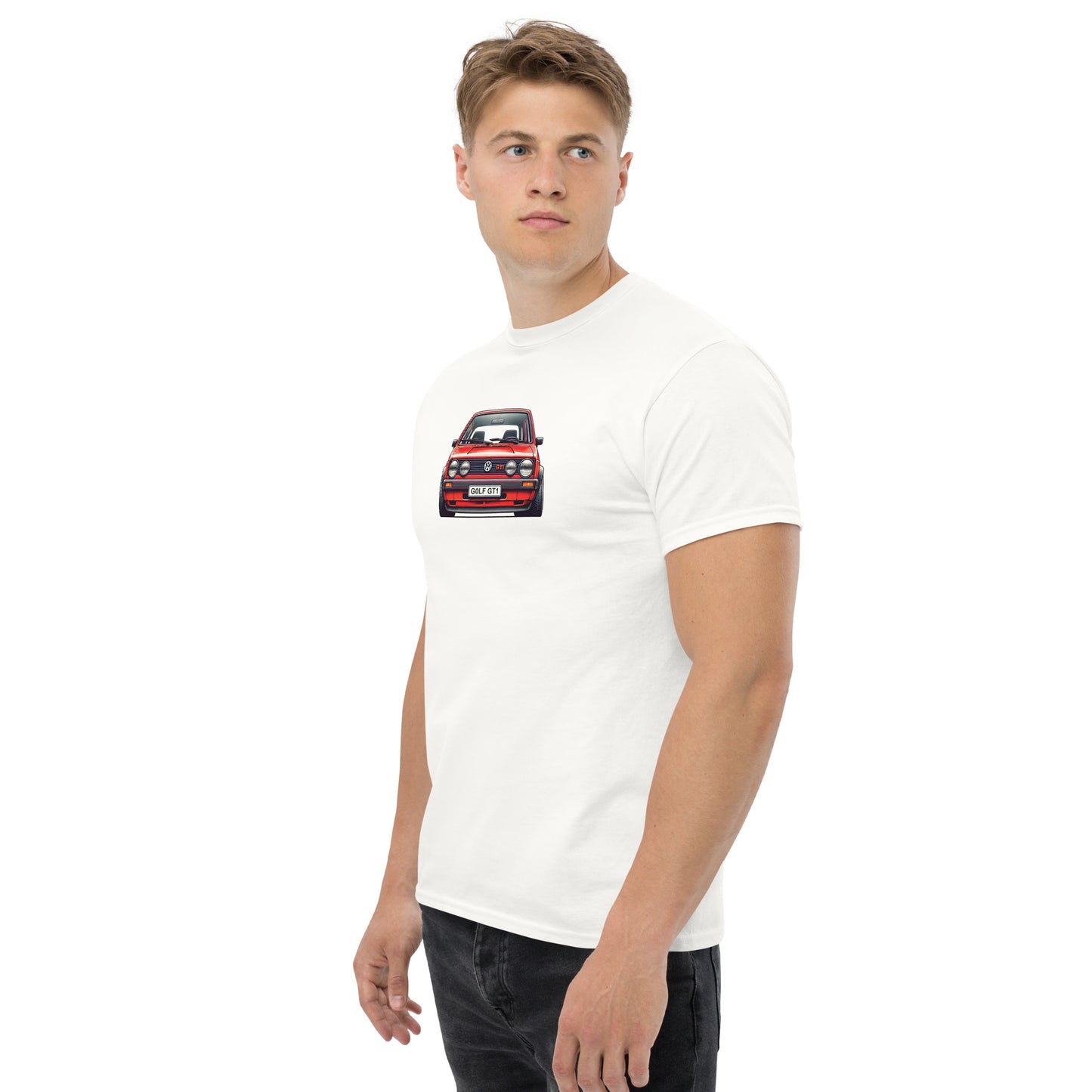 VW Golf GTI t-shirt - classic car tee, car enthusiast apparel, gifts for him, unisex